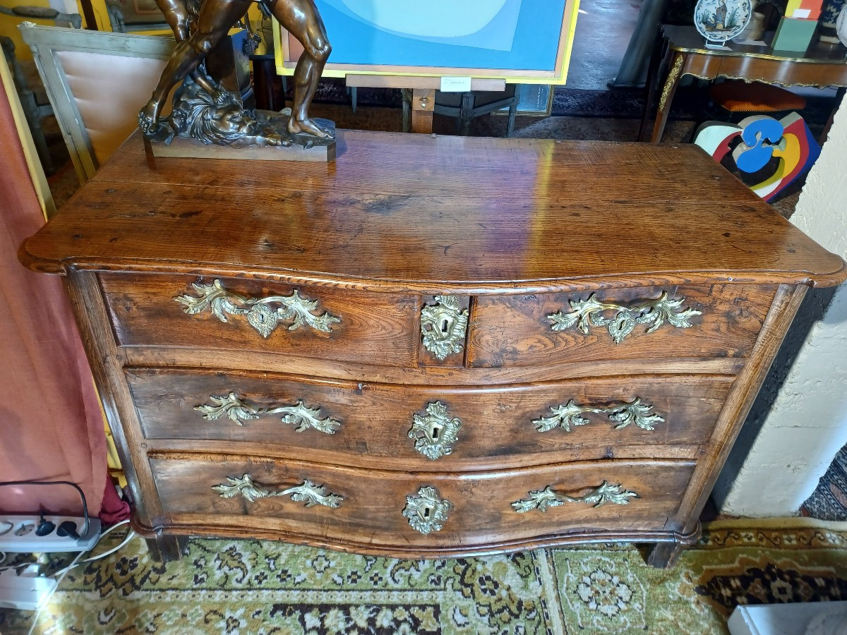 18th-century Chest Of Drawers - Louis XV Period-photo-2
