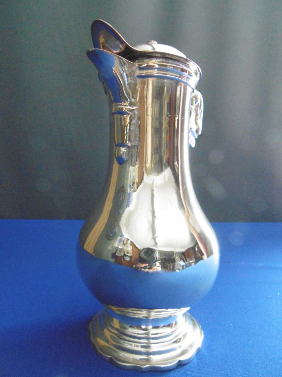 Ewer Silver Metal-photo-2