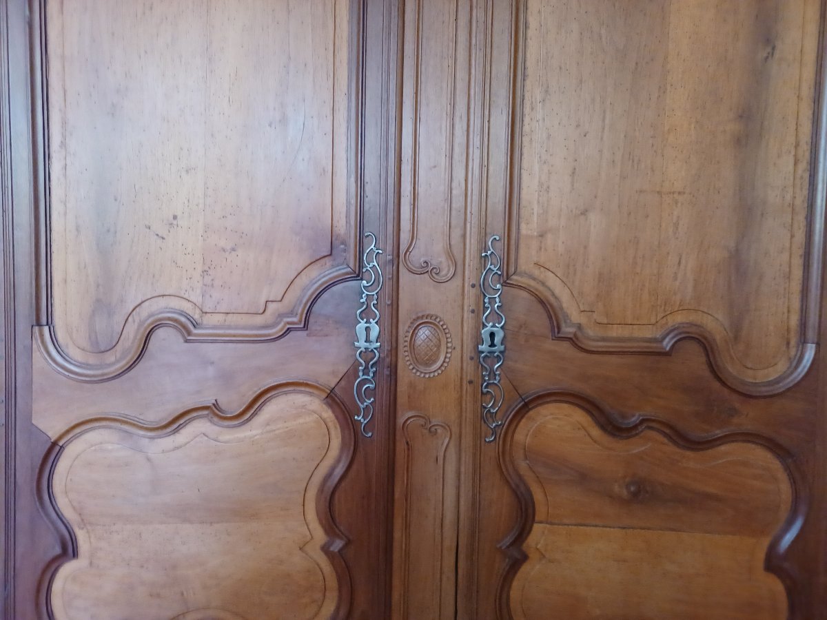 Buffet Two Body In Walnut Eighteenth-photo-8