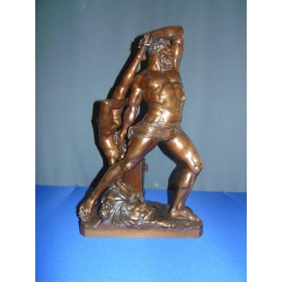 Canova Antonio 1757 - 1822 (after) Hercules And Lichas In Bronze