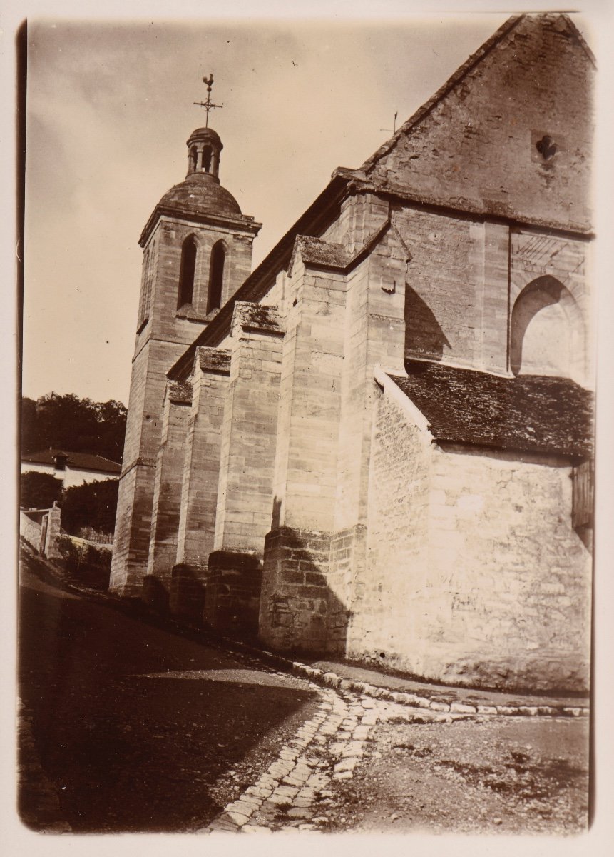 Original Photograph By Emile Zola - The Church Of Médan