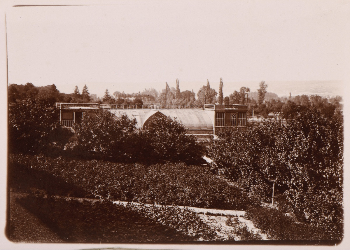 Original Photograph By émile Zola - The Writer's Greenhouses In Médan