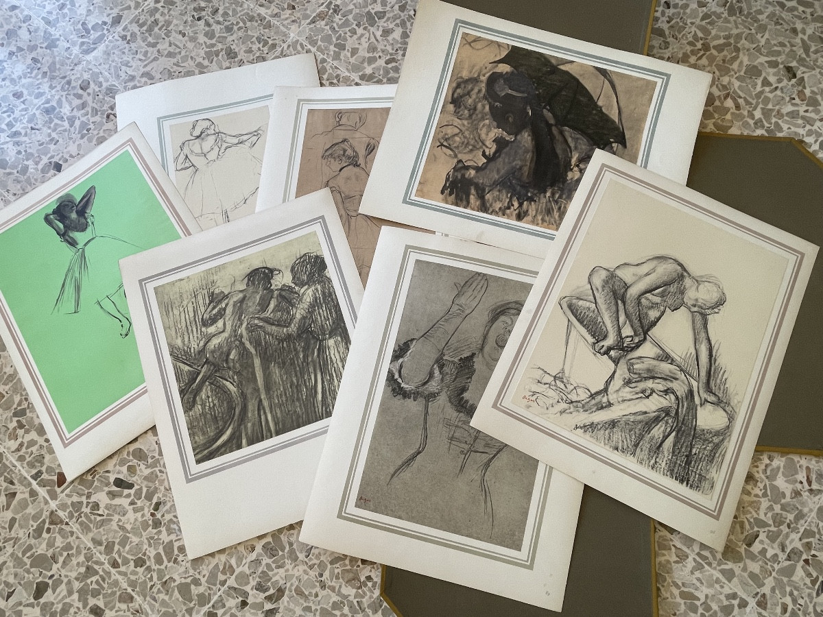 EDGAR DEGAS - IMPORTANT LOT DE 69 HELIOGRAPHIES ORIGINALES DATANT DE  1924 -photo-3