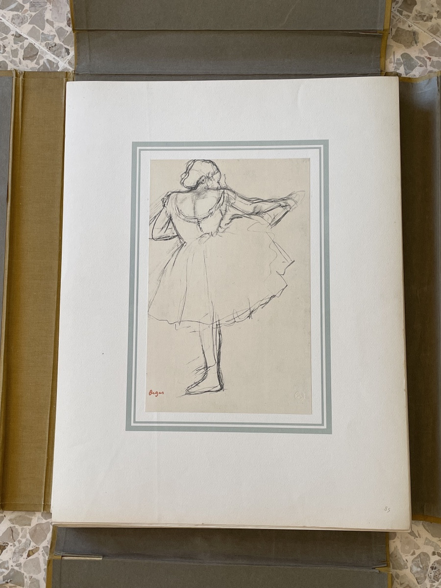 EDGAR DEGAS - IMPORTANT LOT DE 69 HELIOGRAPHIES ORIGINALES DATANT DE  1924 -photo-1