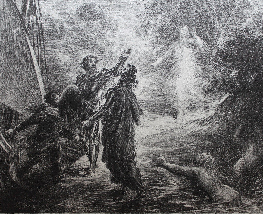 Henri FANTIN-LATOUR (1836-1904) GRANDE & RARE LITHOGRAPHIE SIGNÉE & DEDICACEE AU CRAYON  BRAHMS-photo-2