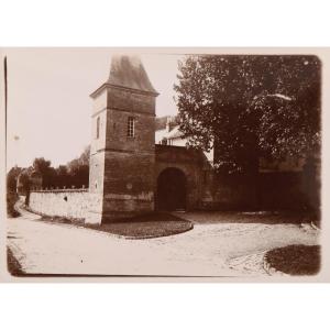 Photographie originale par Émile Zola - Vue du château de Médan
