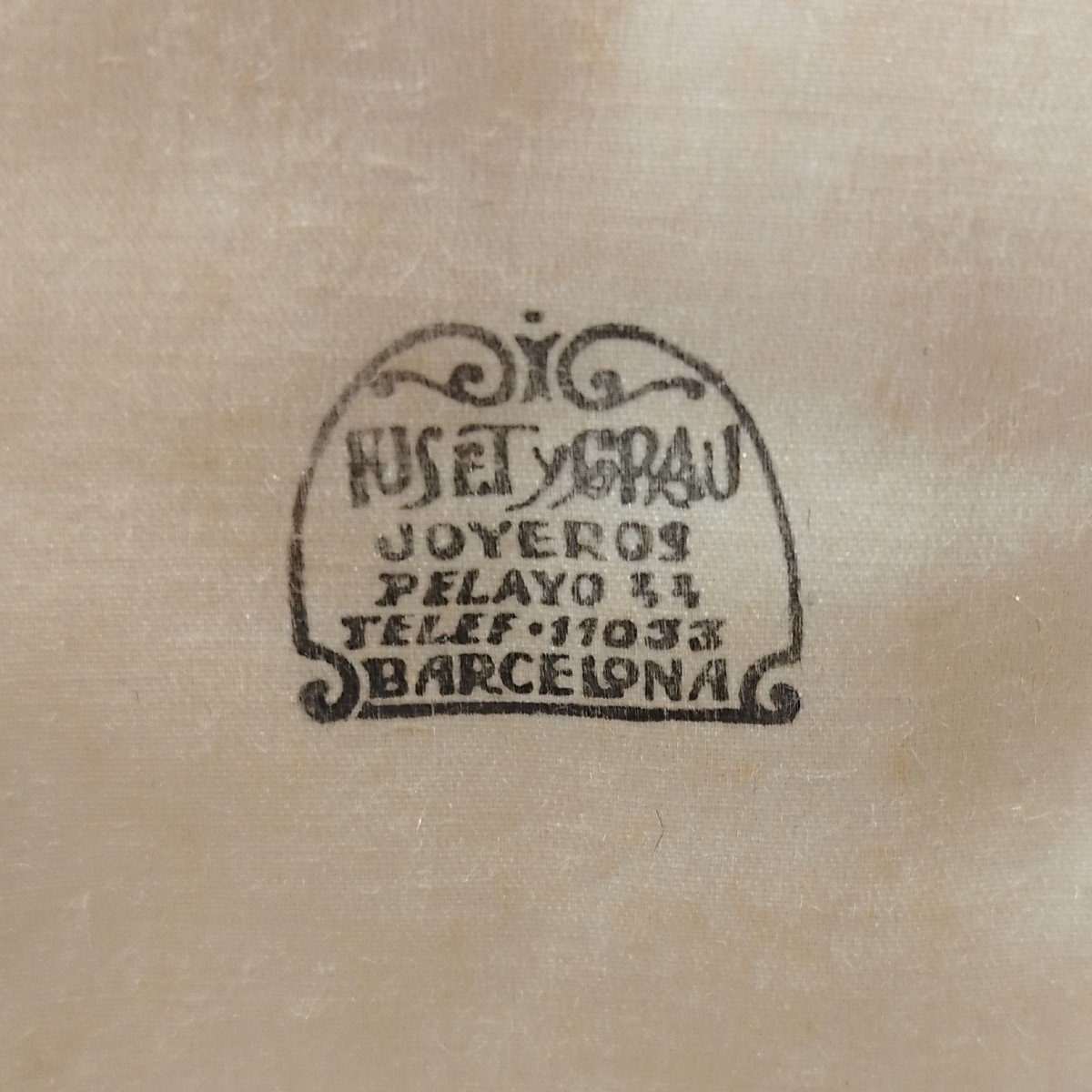 Fuset & Grau Barcelone. Années 1920. Pendentif Or 18k Et Platine, Camée D’ Ivoire Et Diamants.-photo-3