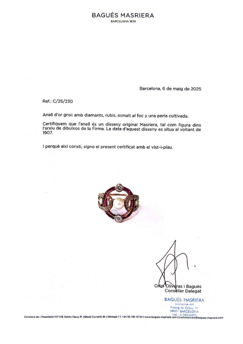 Bague MASRIERA année 1910-photo-1