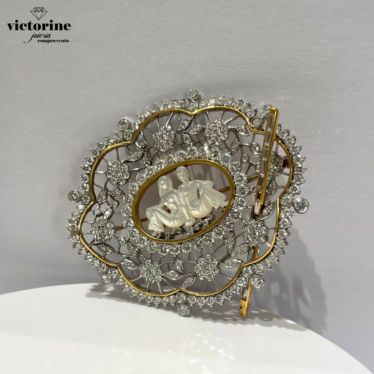 Broche Puig Doria des années 1991-photo-2