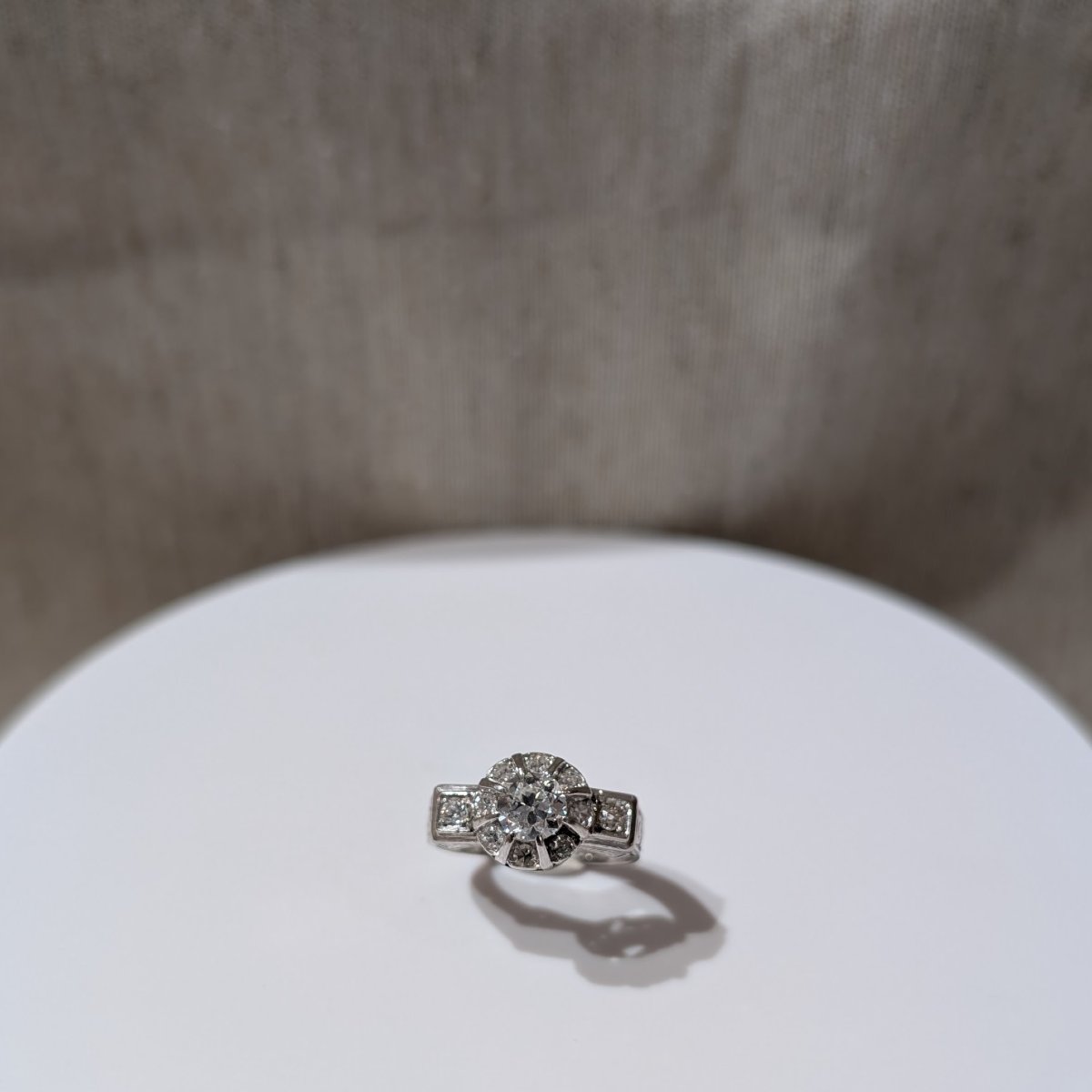 Platinum Ring From The 1910s -photo-1