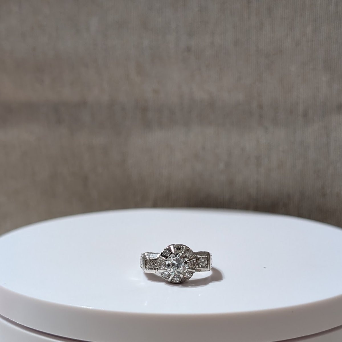 Platinum Ring From The 1910s 