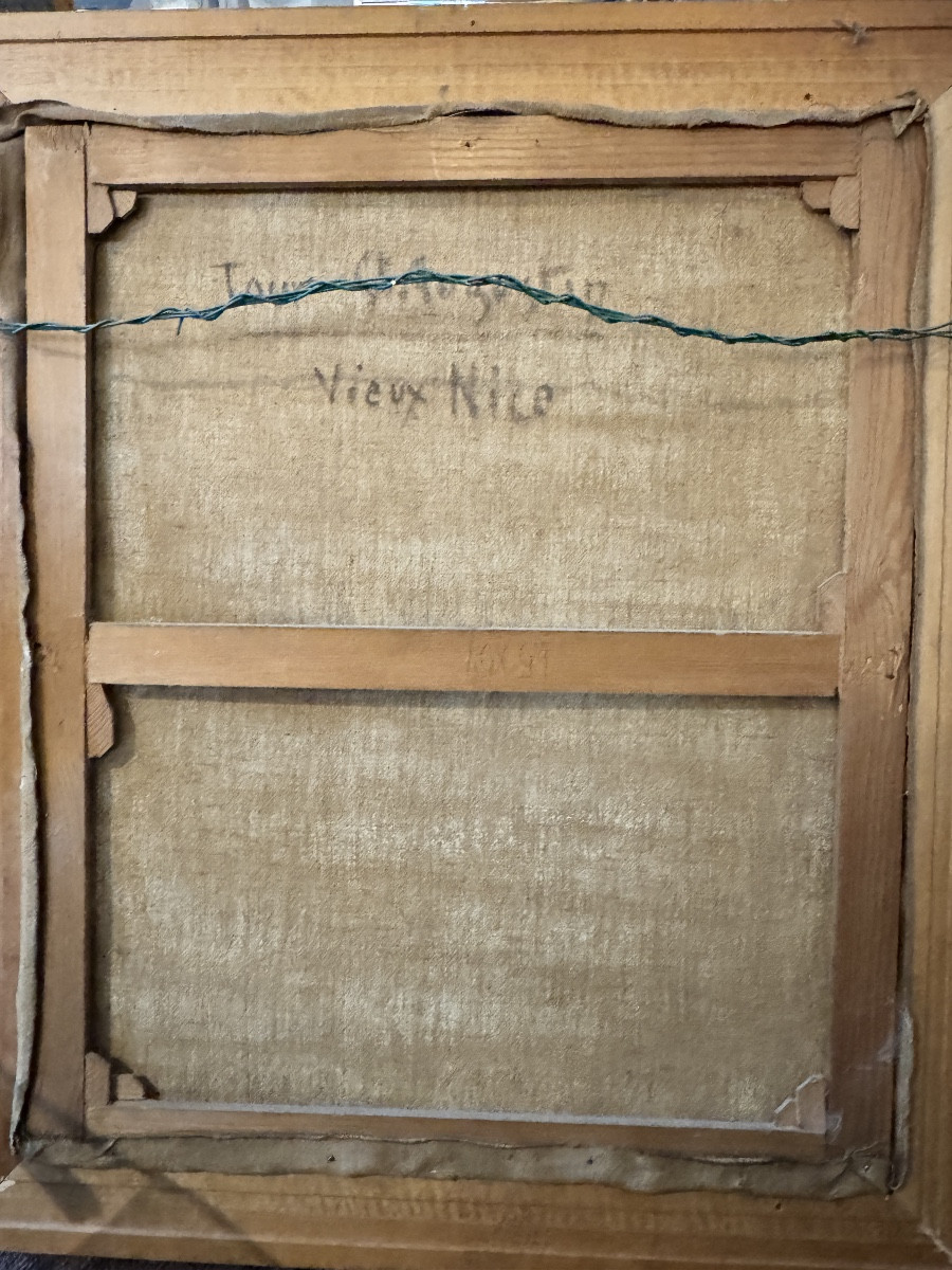 Charles Catteau (1880-1966): “lively Old Nice - Saint Augustine Tower”-photo-1