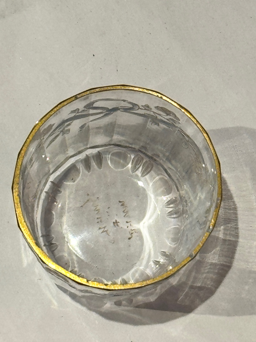 Daum Glass From Nancy With Enamel And Gold Decoration -photo-4