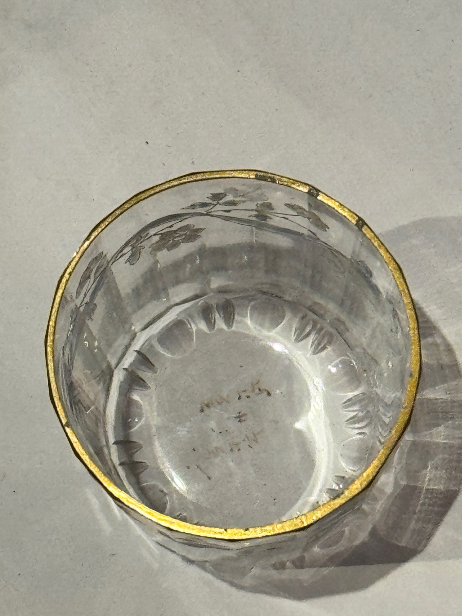 Daum Glass From Nancy With Enamel And Gold Decoration -photo-1