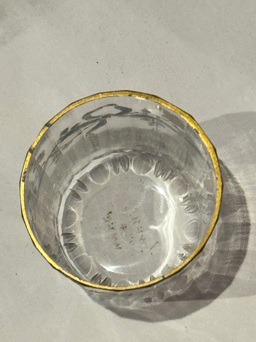 Daum Glass From Nancy With Enamel And Gold Decoration -photo-3