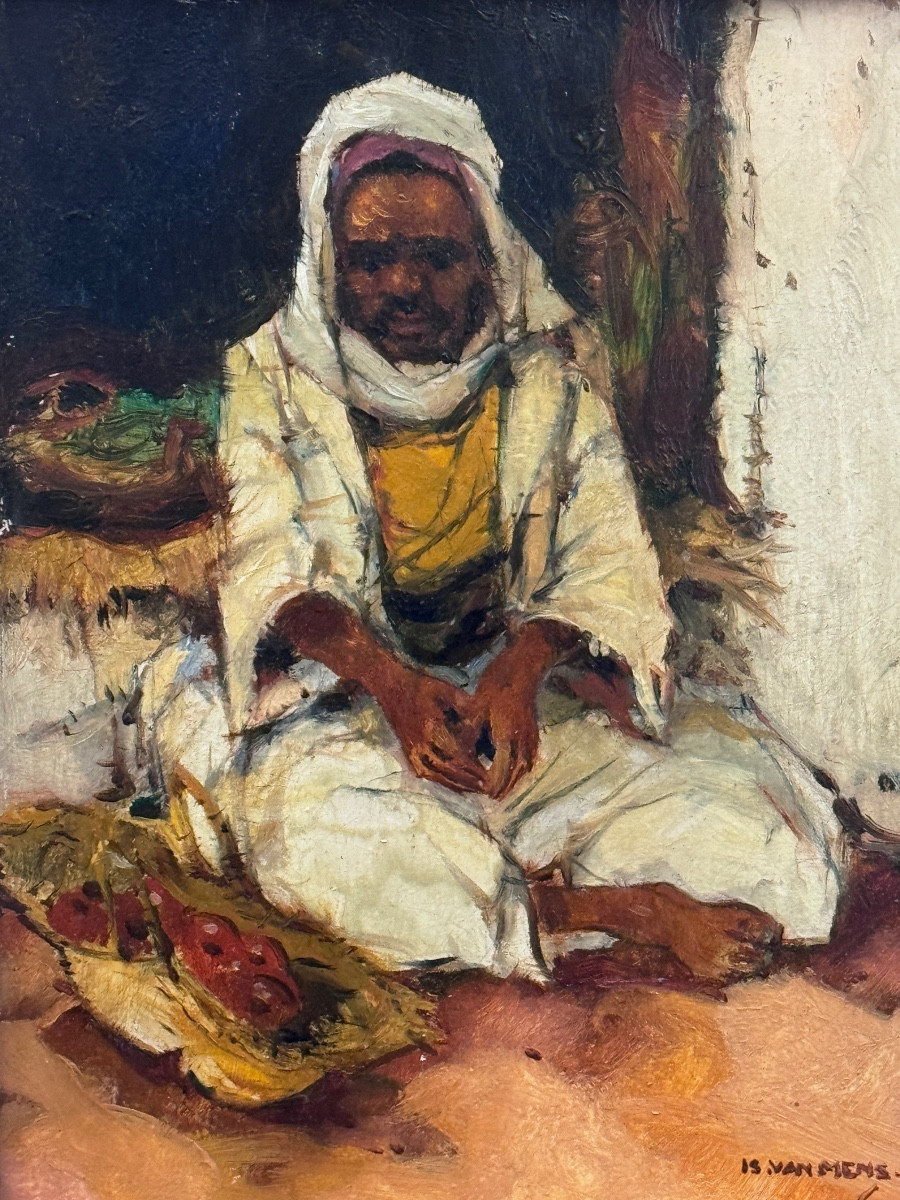 Isidore Van Mens  Orientalist Painting 