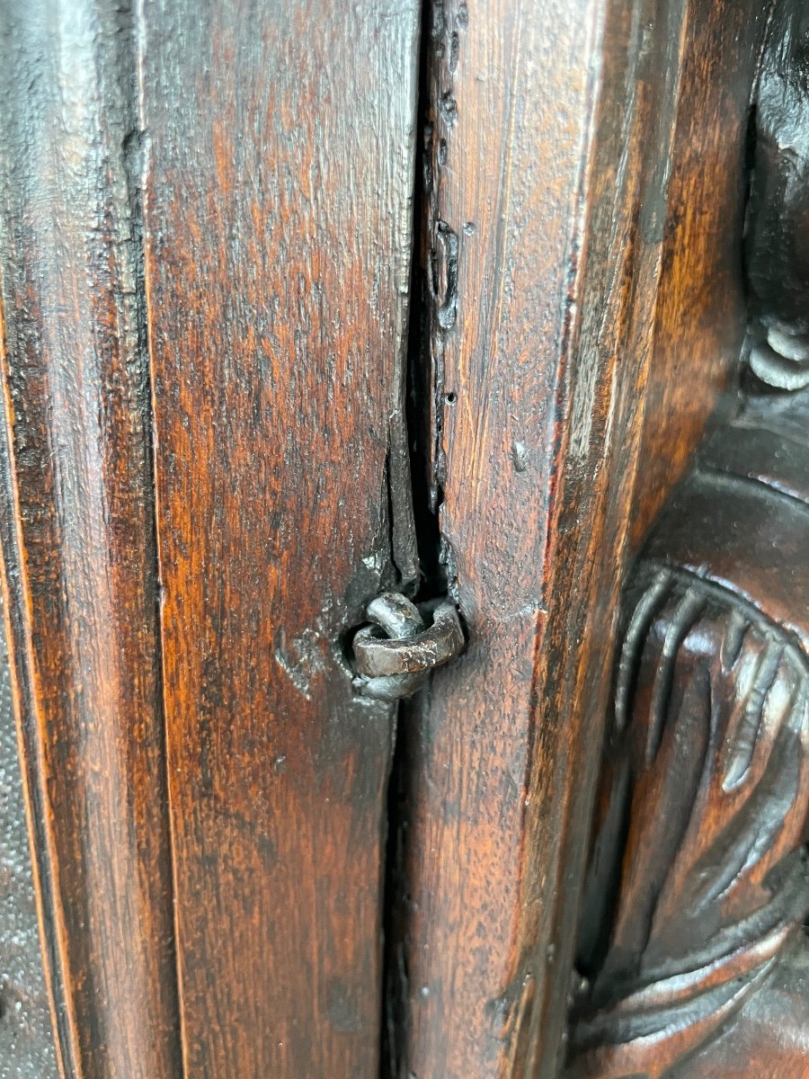 Important Renaissance Buffet In Walnut Circa 1650-1700-photo-1