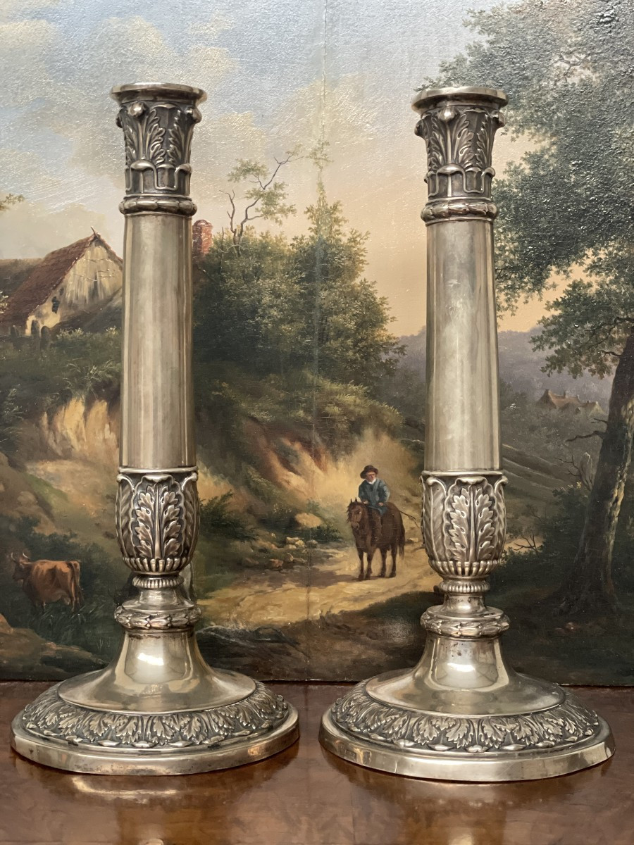Johann Martin Schott Bourgeoirs Argent