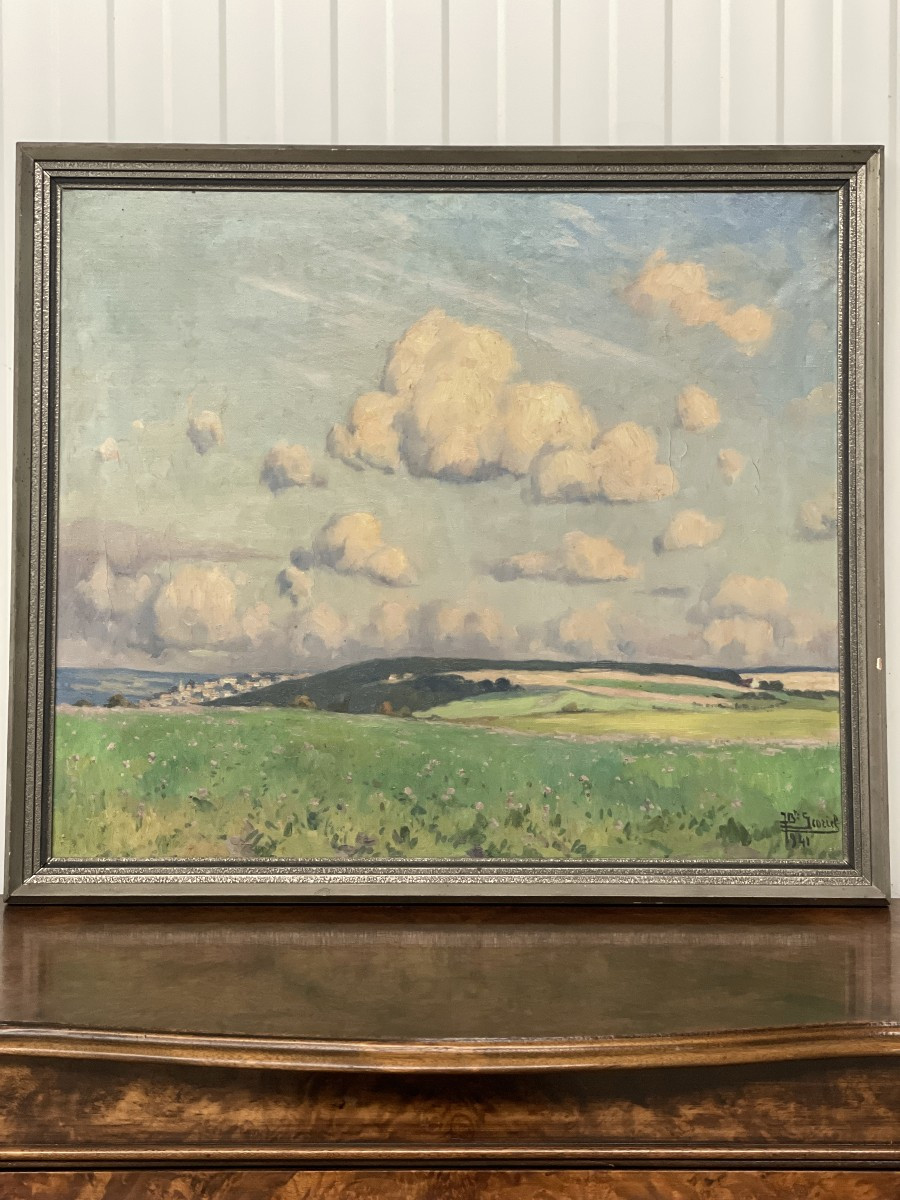 Jean Baptiste Scoriel 1883 - 1956 - The Walloon Country Tamines
