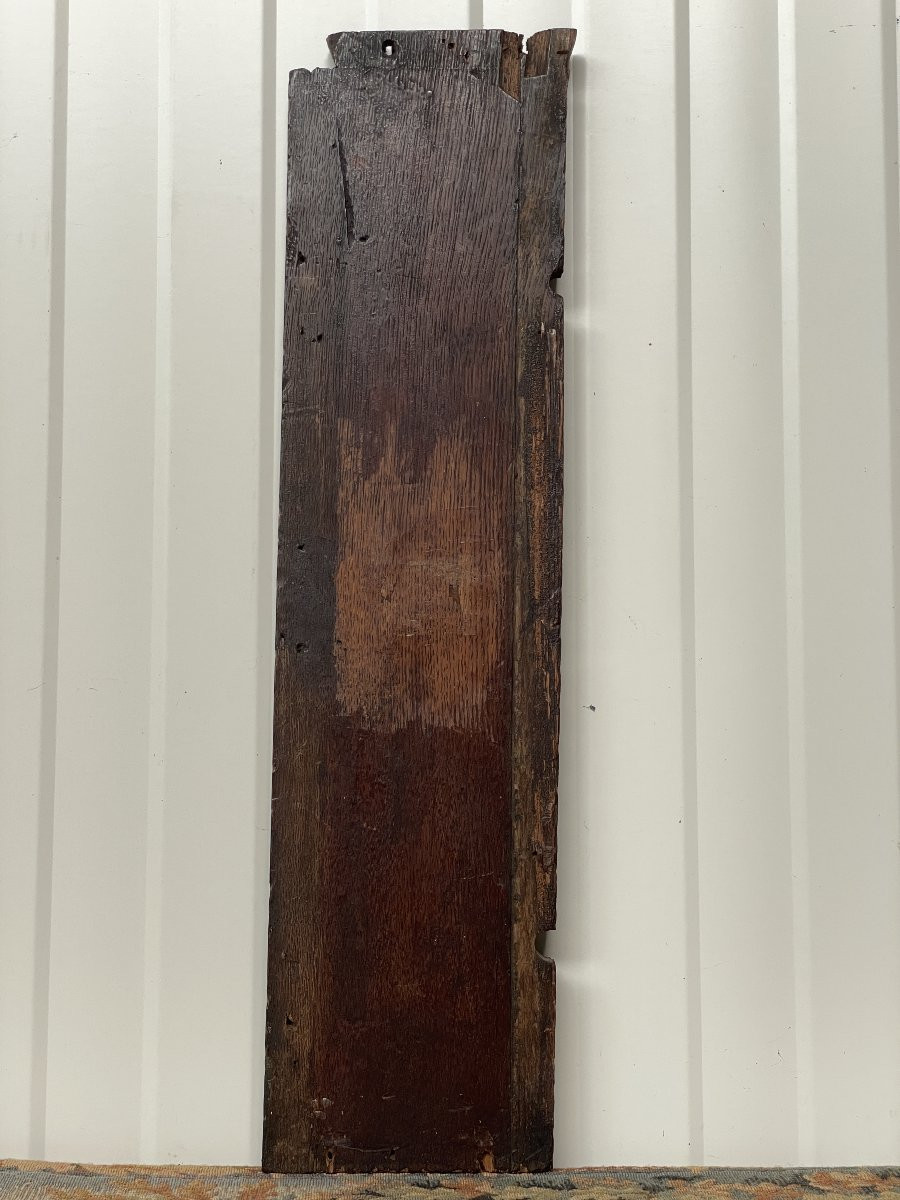 Panneaux gothique avec Ange Chevalier 15 - 16e Ième-photo-2