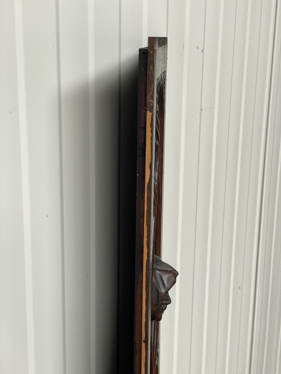 Gothic Revival Oak Panel-photo-4