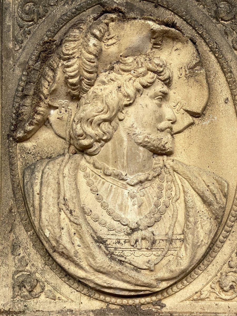 Plaque murale en béton de style Renaissance