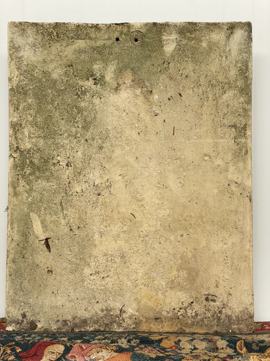 Renaissance-style Concrete Wall Plaque-photo-4