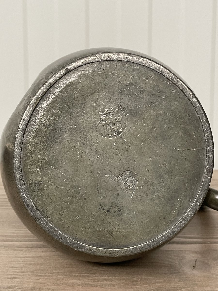 Pewter Pitcher - Antwerp, Circa 1800-photo-4