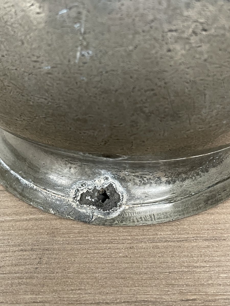Pewter Pitcher - Antwerp, Circa 1800-photo-3
