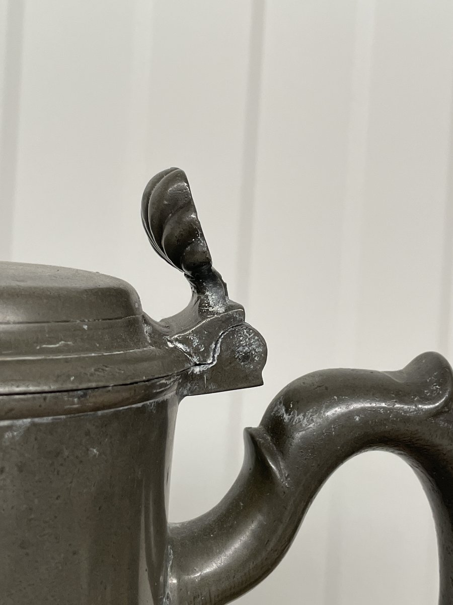 Pewter Pitcher - Antwerp, Circa 1800-photo-8