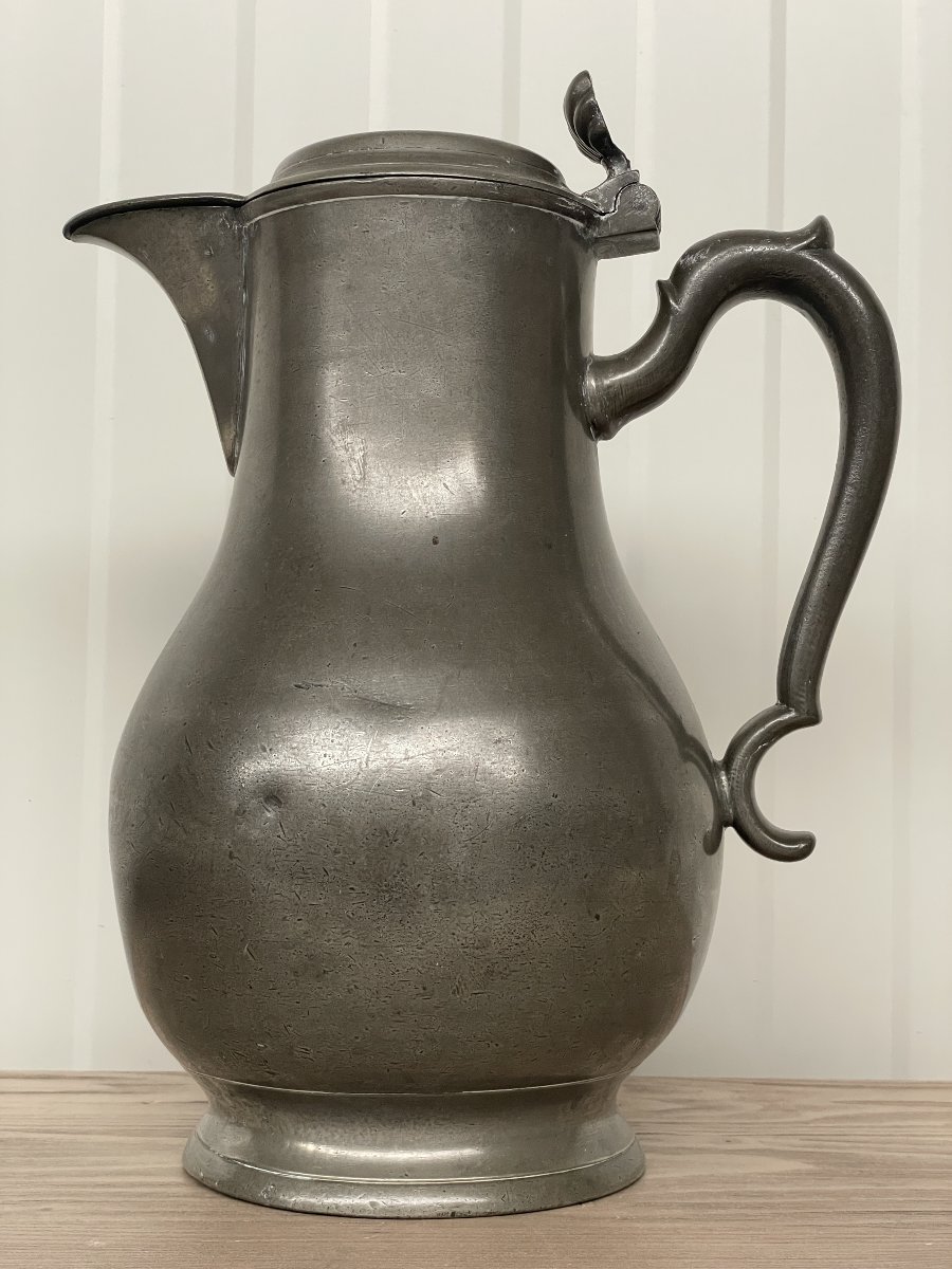 Pewter Pitcher - Antwerp, Circa 1800