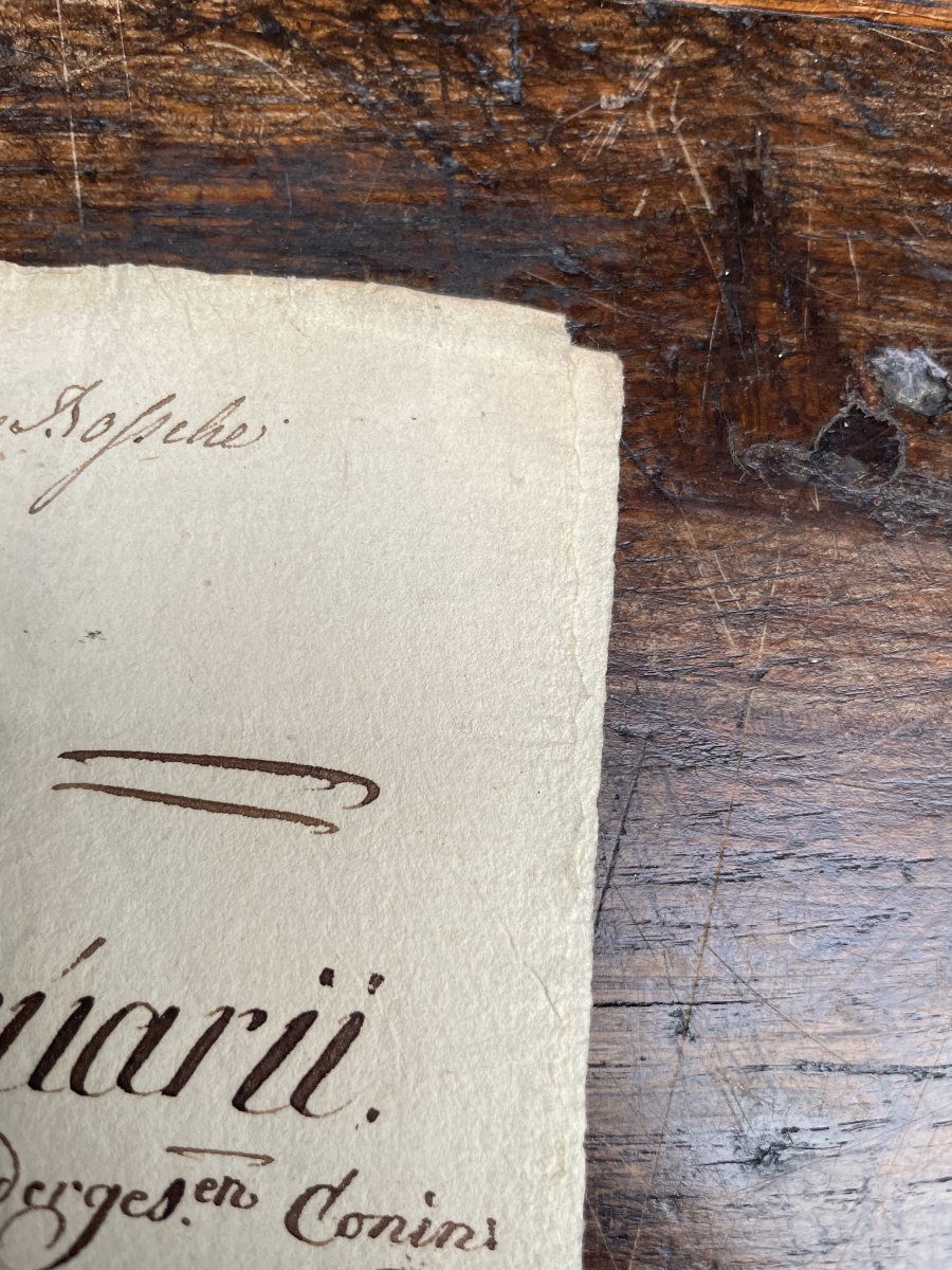 18th-century Notarial Deed-photo-4