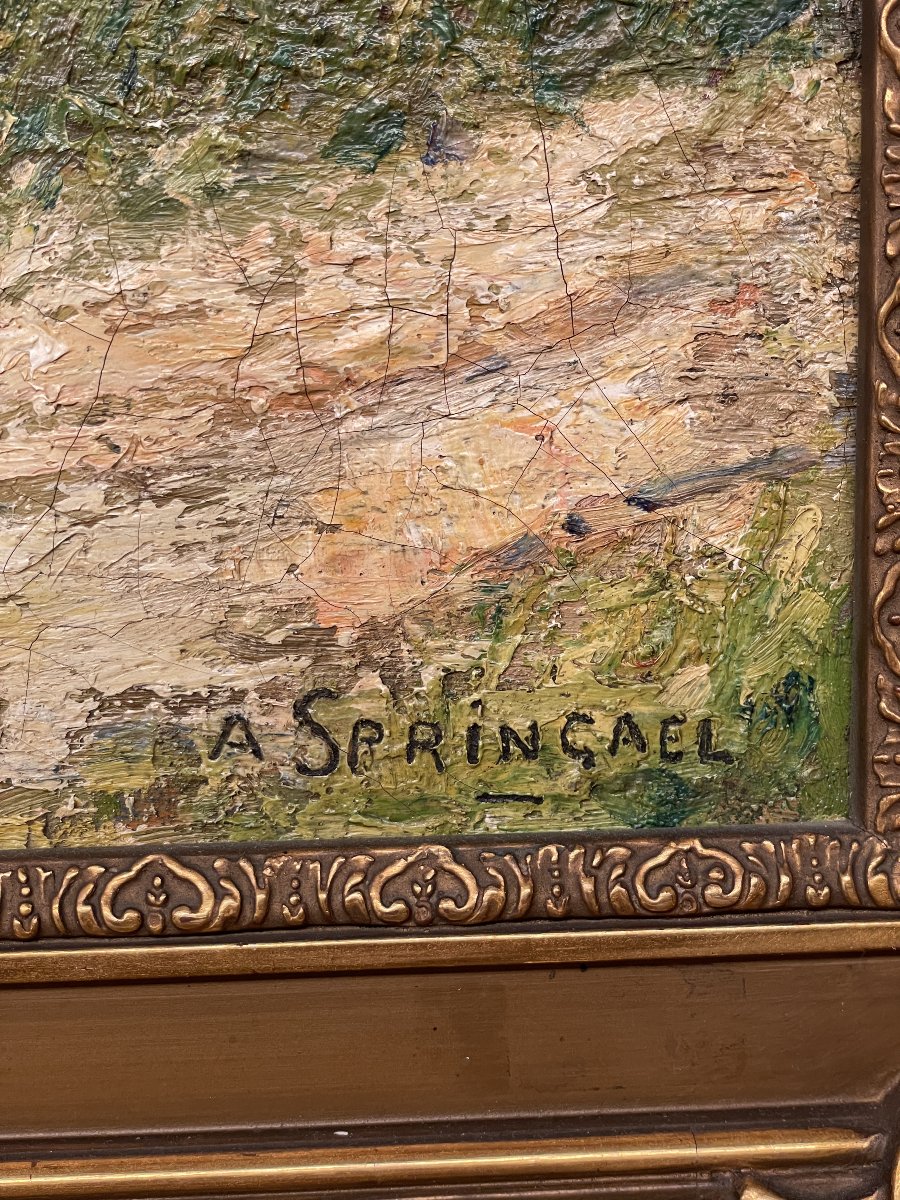 Antoine Springael  "1887–1928" Painting-photo-3