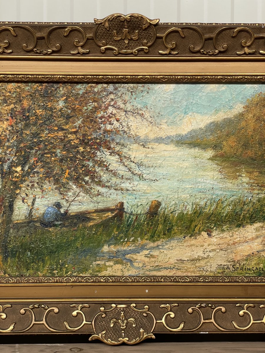 Antoine Springael  "1887–1928" Painting-photo-4