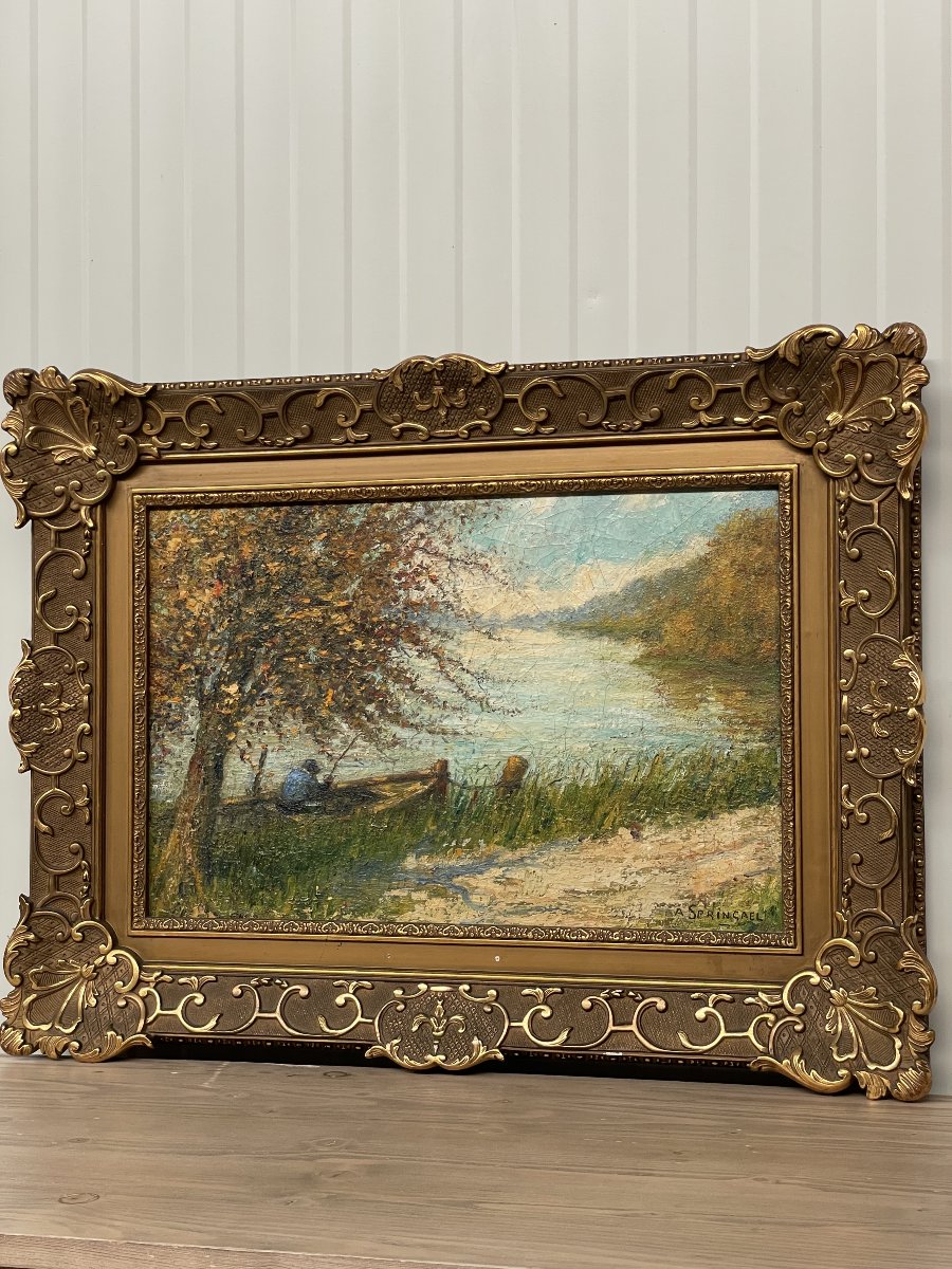 Antoine Springael  "1887–1928" Painting-photo-8