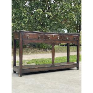 Oak Sideboard/buffet, Of English Origin And Dating From The Late 18th Century