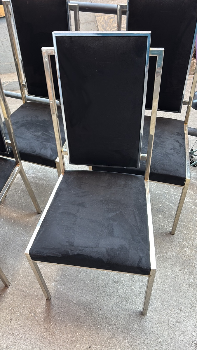 8 Chrome Chairs 1970-photo-2