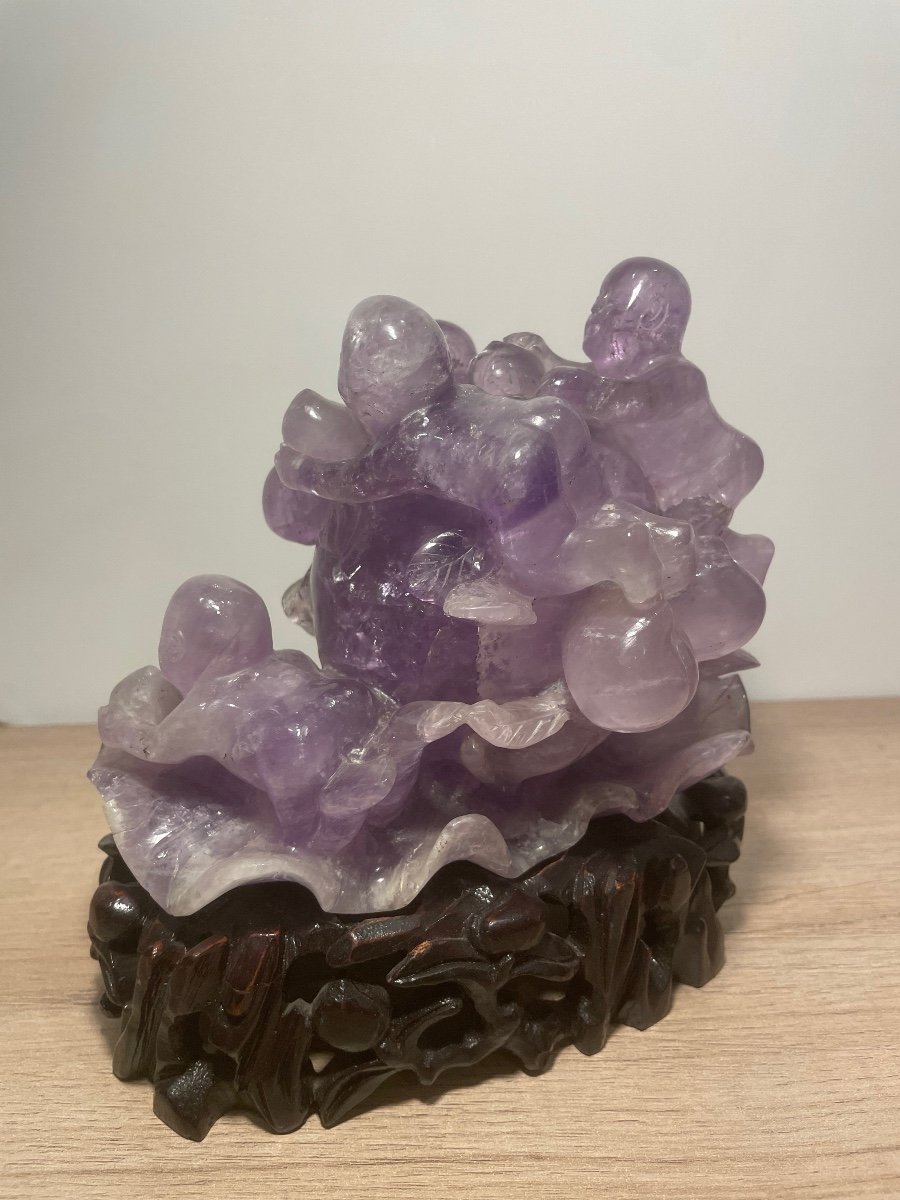 Group Of Children Playing In Purple Fluorite-photo-3