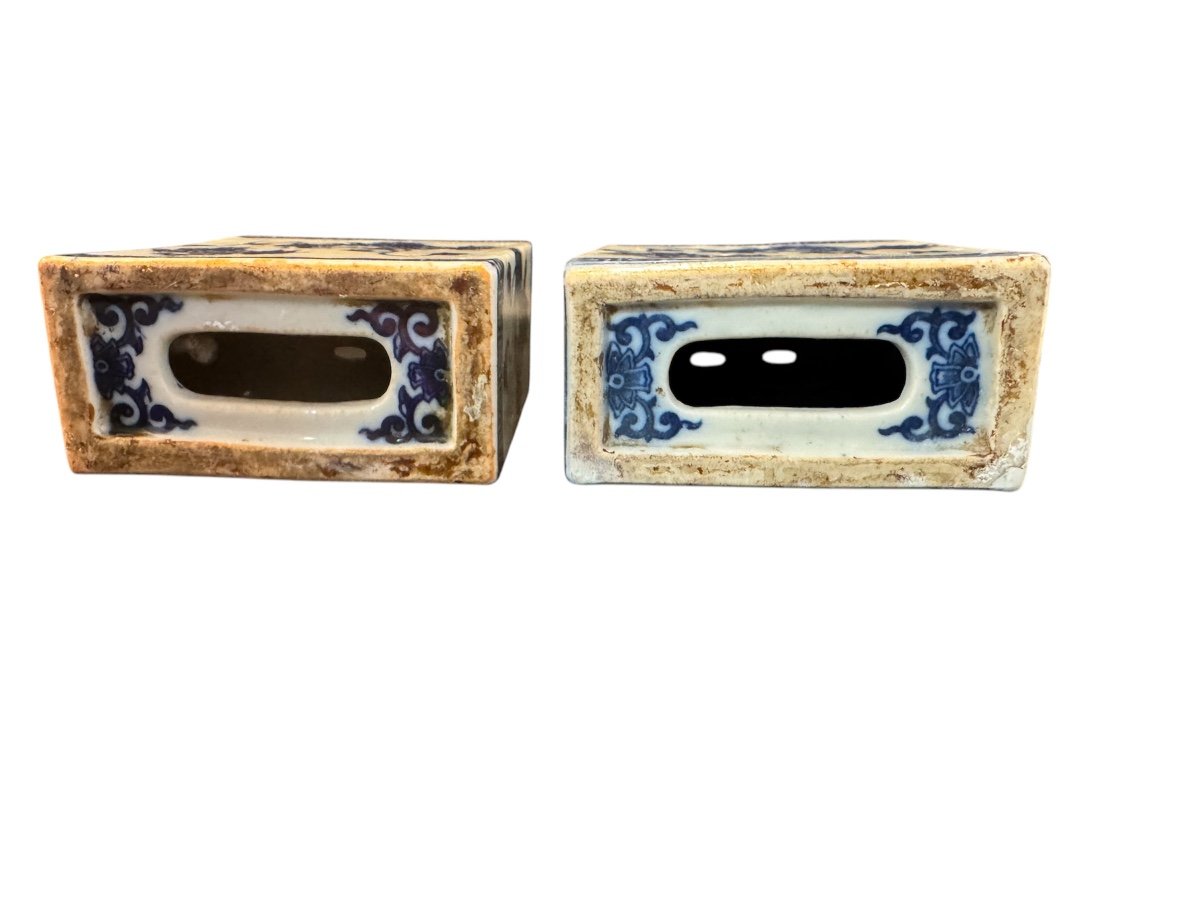 Pair Of Chinese Porcelain Cricket Boxes-photo-1