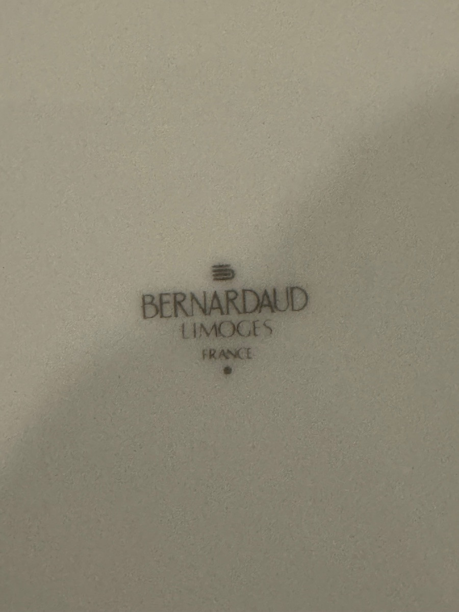 Bernardaud Laurier Pattern 86-piece Porcelain Dinner Service -photo-4