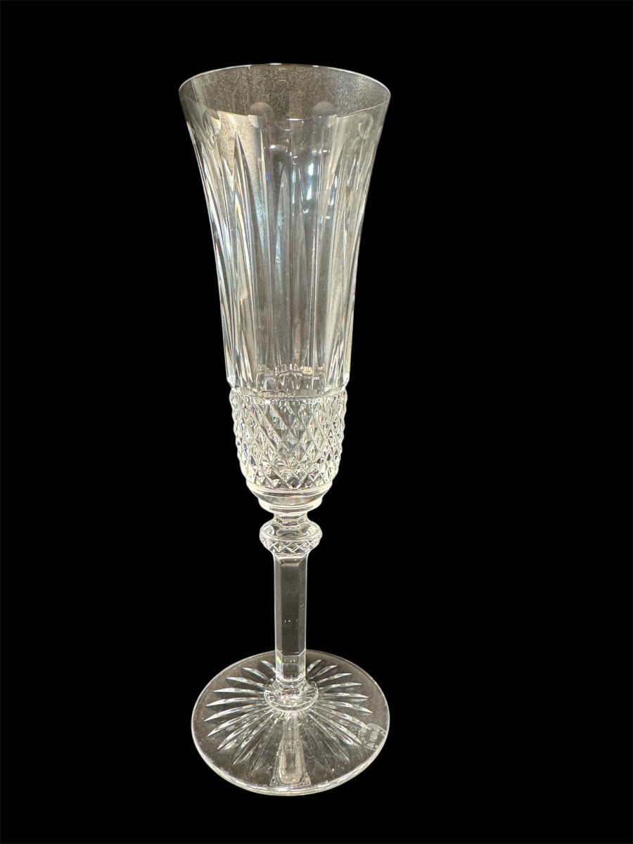 Saint-louis Crystal Champagne Flutes, Tommy Model