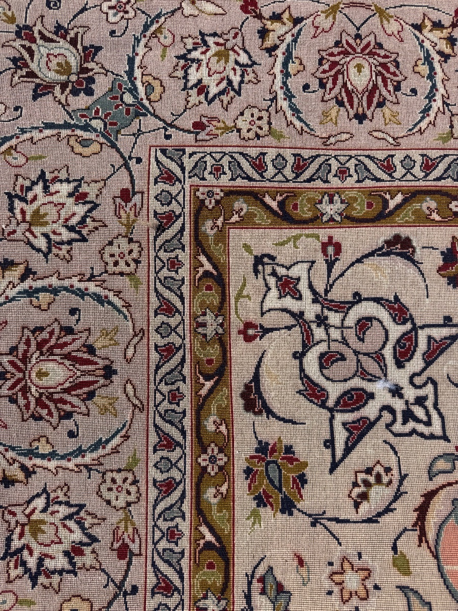 Tabriz Rug – Central Medallion – 288 X 201 Cm-photo-3