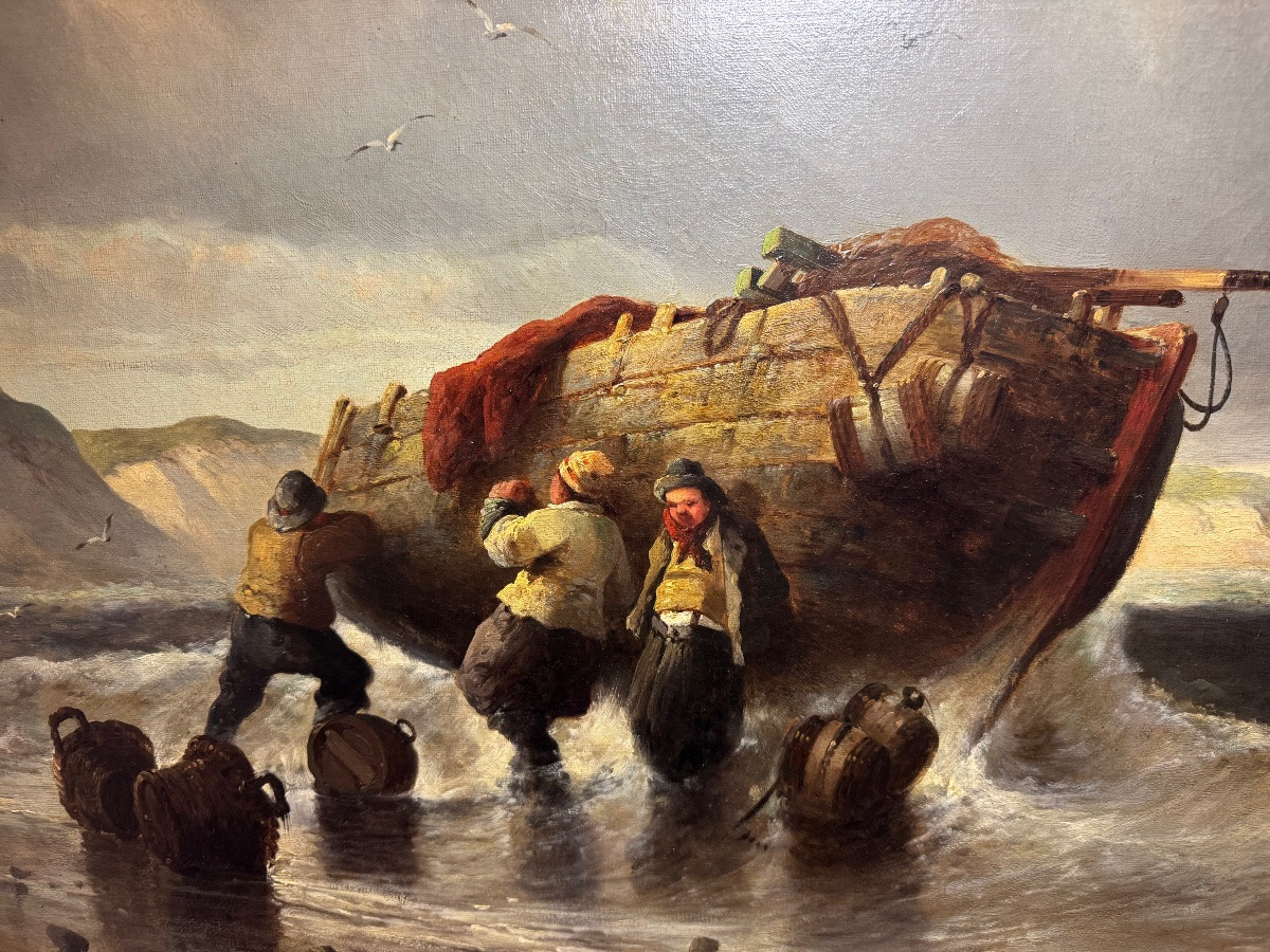 Animated Marine Scene - Jean Mazzella (19th Century)-photo-6