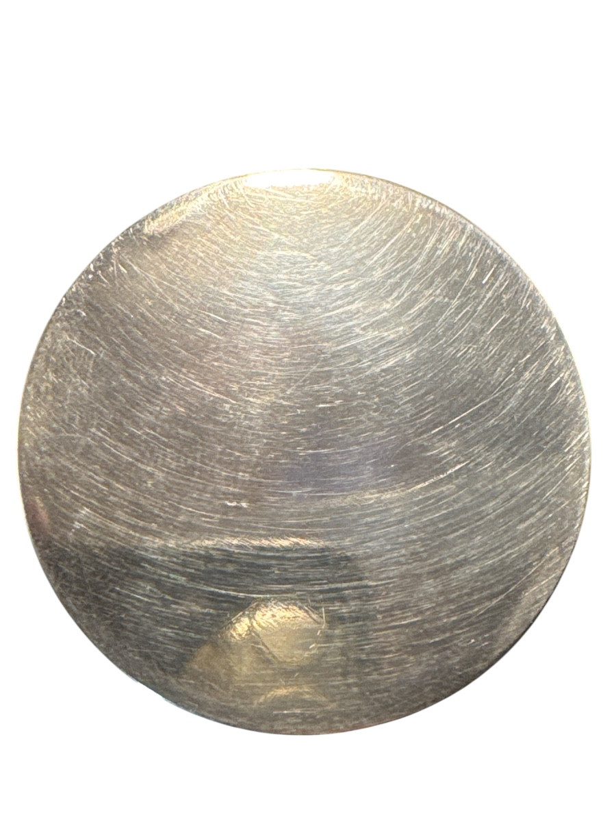 Solid Silver Box - Profile Of Napoleon I - Vermeil Inside - Minerve Hallmark 1st Title-photo-1