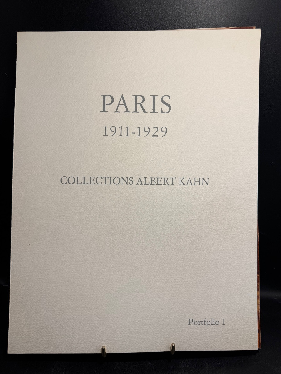 Albert Kahn – Paris 1911-1929 – Portfolio I – Tirage limité – 45 planches couleurs