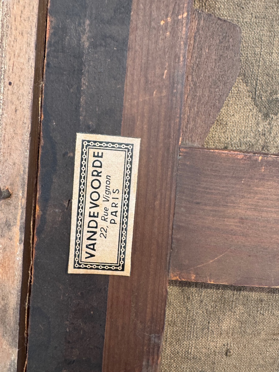 École flamande XIXe – La Cuisine, d’après David Teniers le Jeune-photo-3