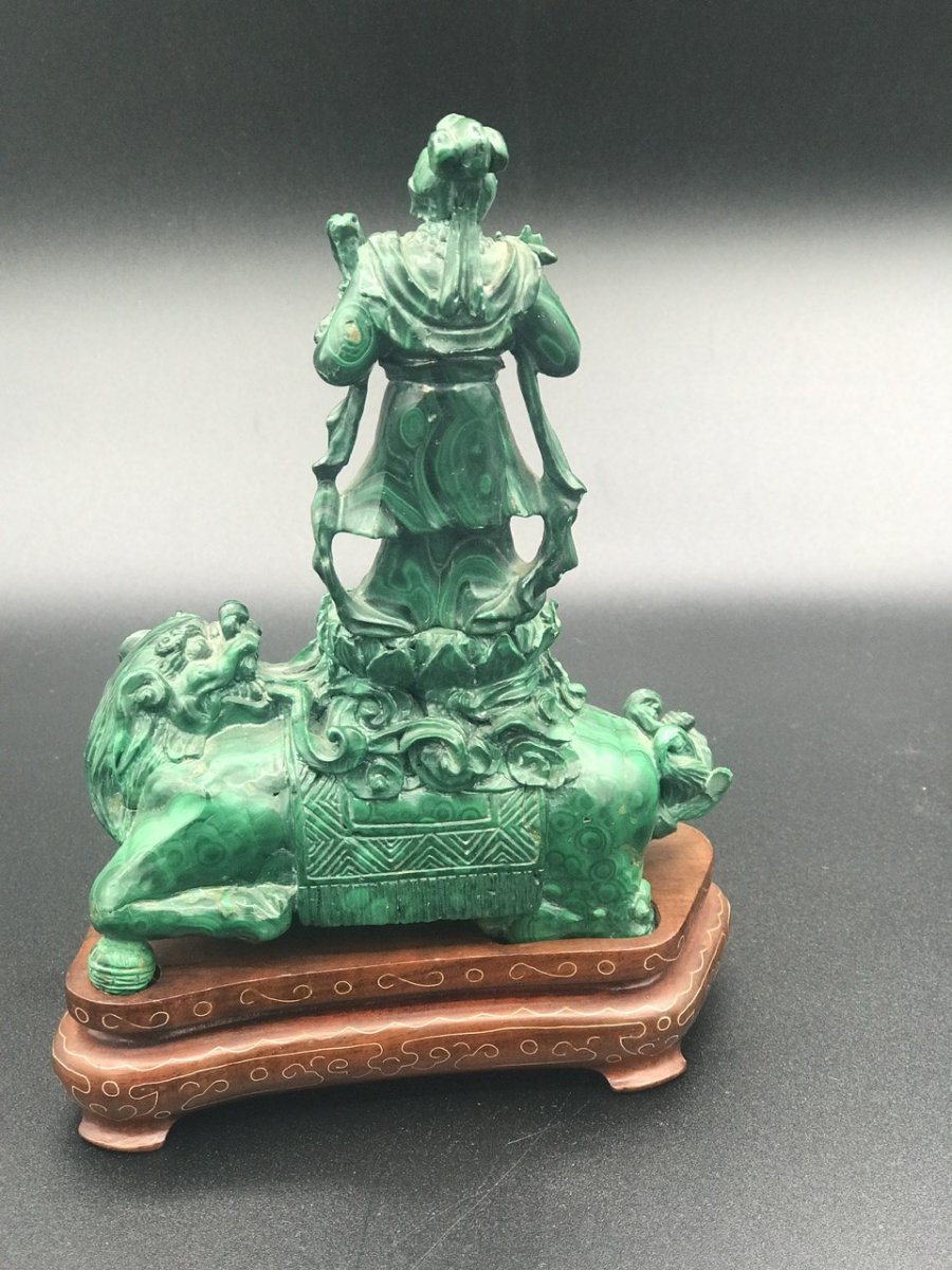 Godess In Malachite-photo-2