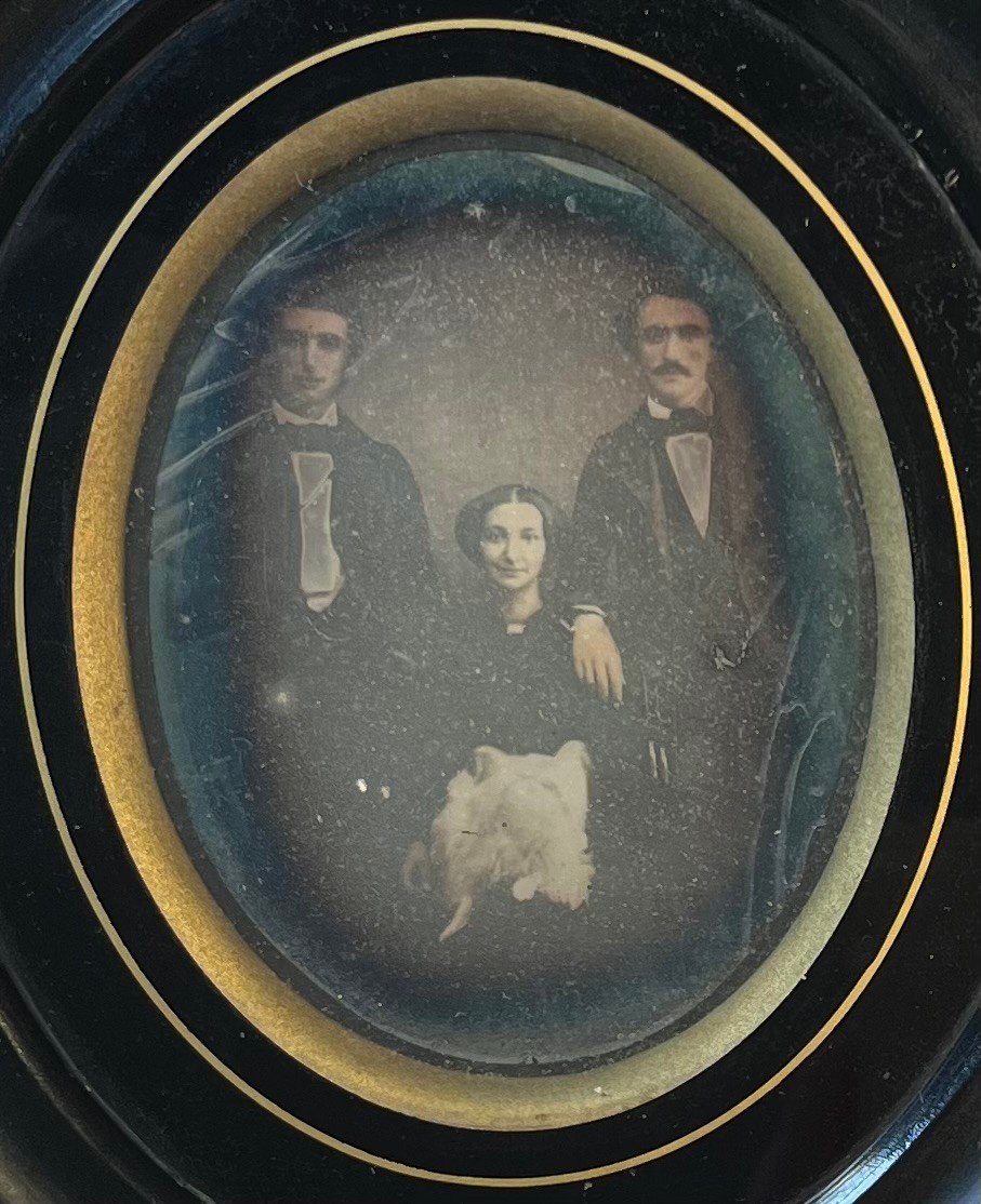 Photographie - Daguerréotype - Portrait de groupe 
