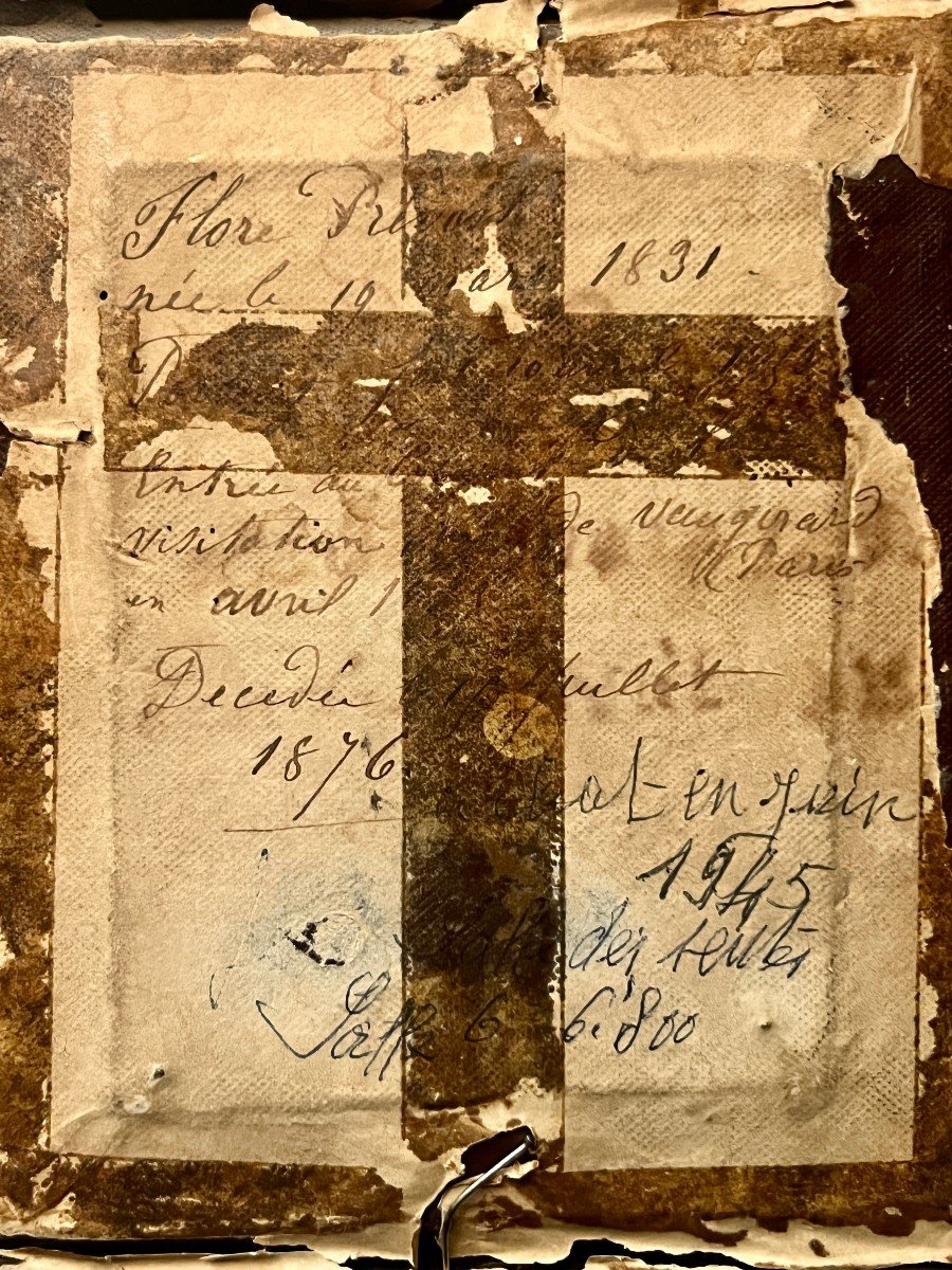 Photographie - Daguerréotype - Portrait de la jeune Flore Prévost, 1859-photo-1
