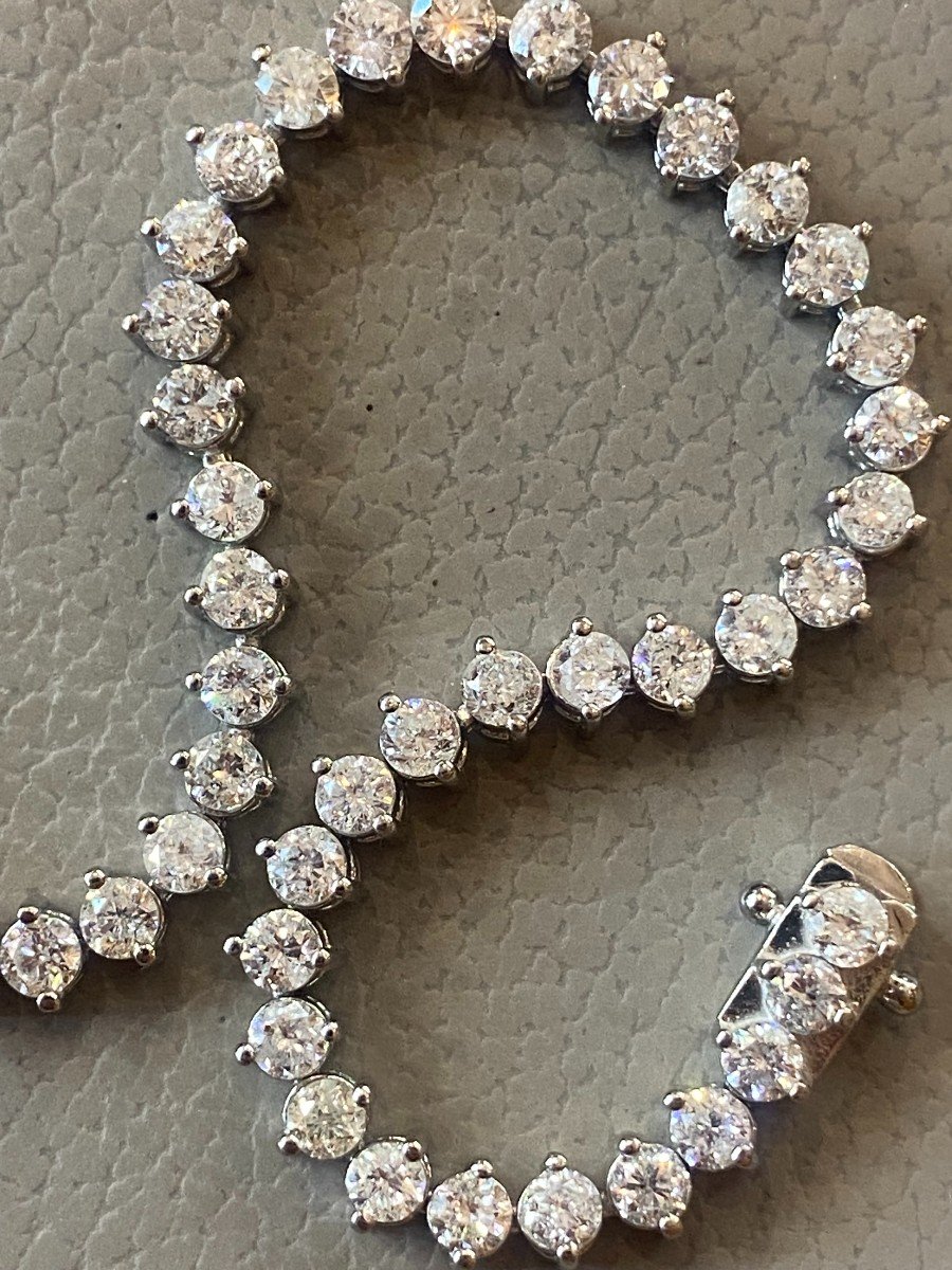 Diamond Line Bracelet (5carats) Ref 740.27-photo-2